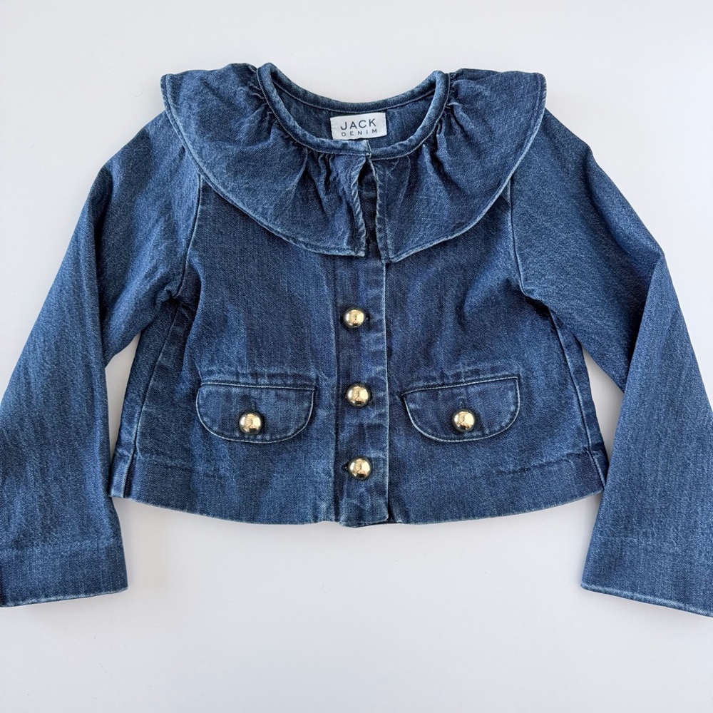 Janie and Jack Denim Jacket Size 3-4